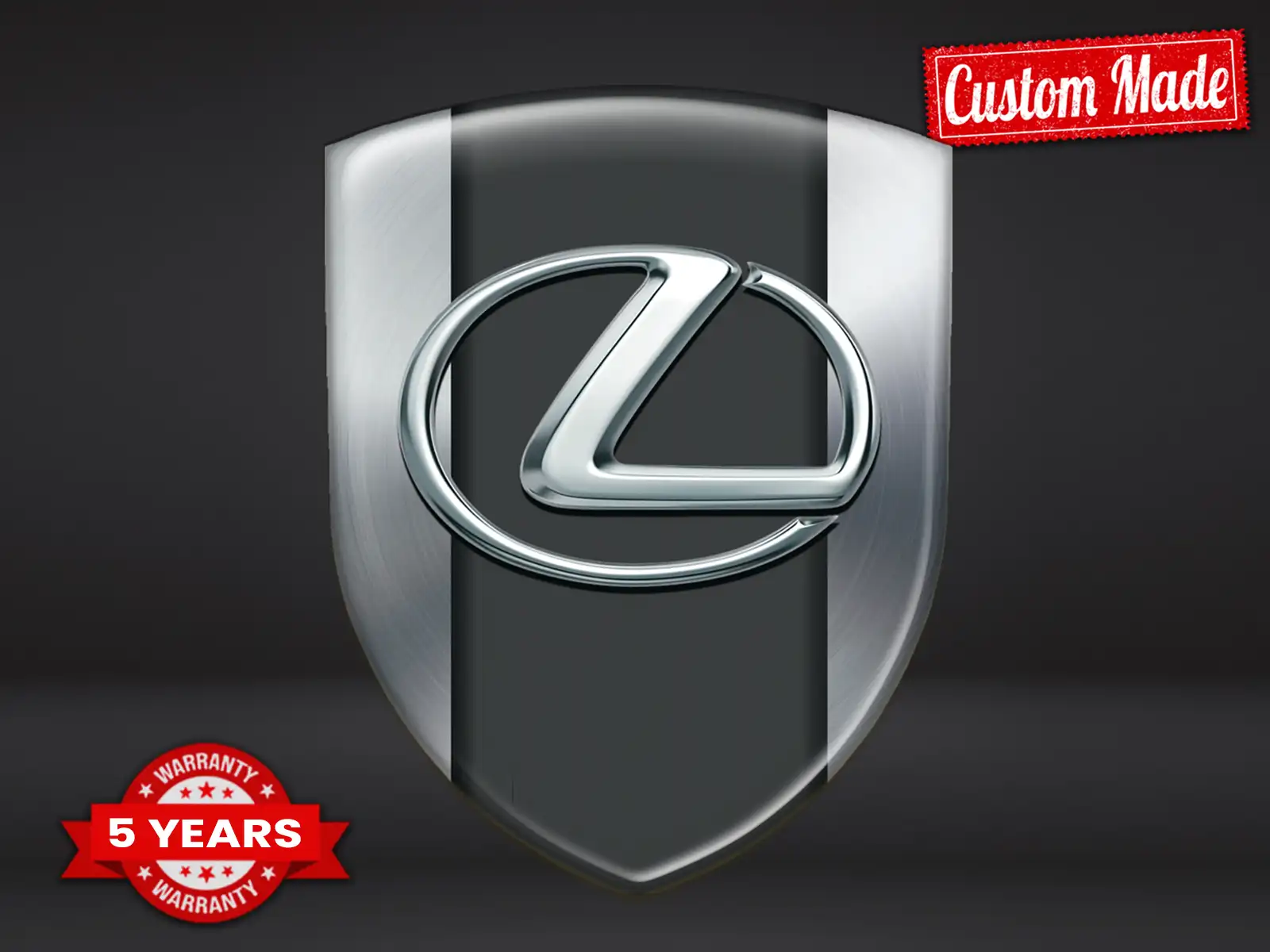 Lexus Logo Silicona Auto Máximo Resistente Estilo Pro